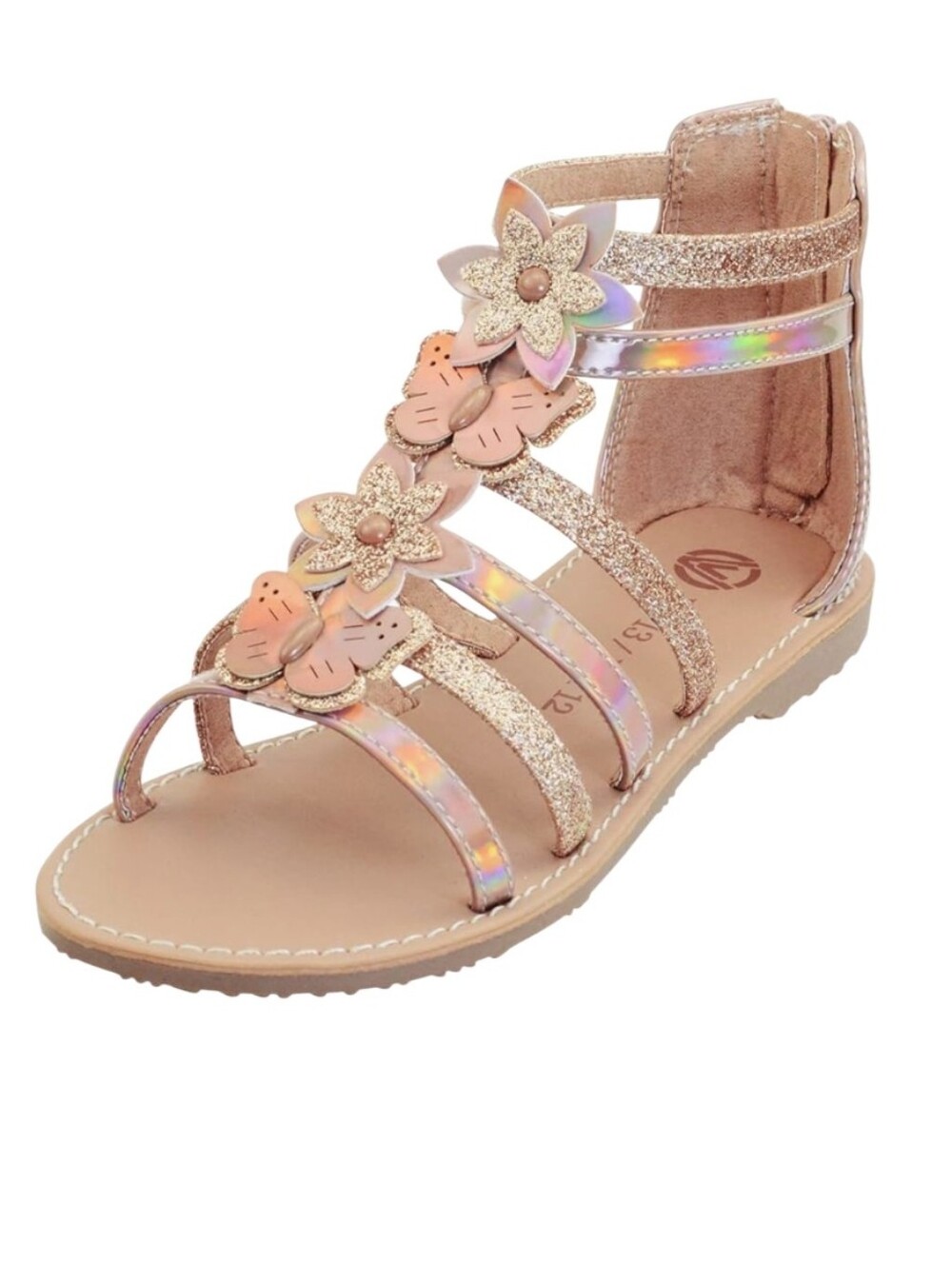 Vonair Girls Gladiators Sandals Size 2